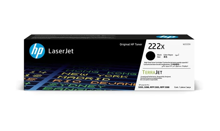 Mực in Hộp Mực Màu Đen HP 222X W2220X – Mực LaserJet Black Hiệu Suất Cao, Chính Hãng