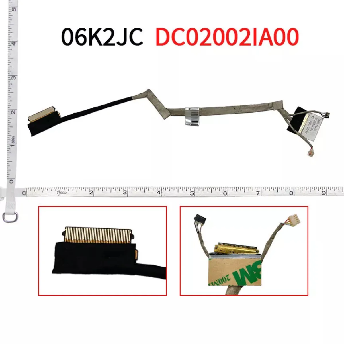 Cáp màn hình laptop Dell Inspiron 7560 7572 06K2JC DC02002IA00