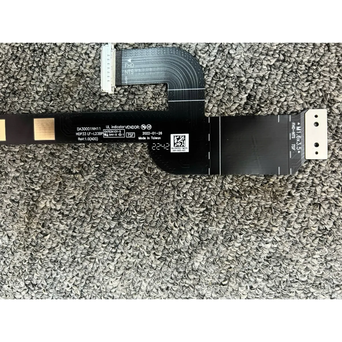 Cáp màn hình laptop Dell Xps 9315 Không Cảm Ứng LF-L23BP 0V0Y8C