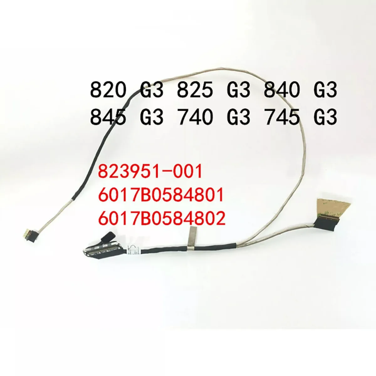 Cáp màn hình laptop HP Elitebook 740 G3 745 G3 820 G3 825 G3 840 G3 845 G3 30 Pin 6017B0584801