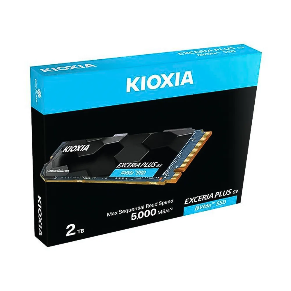 Ổ cứng gắn trong/ SSD NVMe 1TB KIOXIA EXCERIA PLUS G3 Gen4x4, HMB (LSD10Z001TG8) - ảnh 2