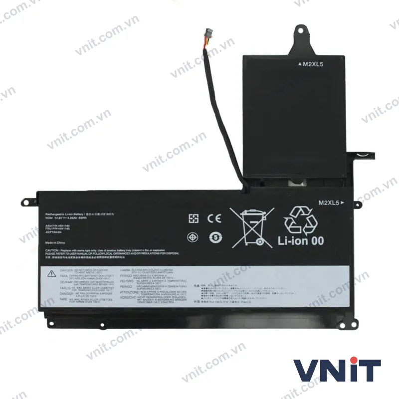 Pin Dùng cho Lenovo S530,S531, S540, S5-S530 (45N1166,45N1167, 45N1164, 45N1165) Tốt