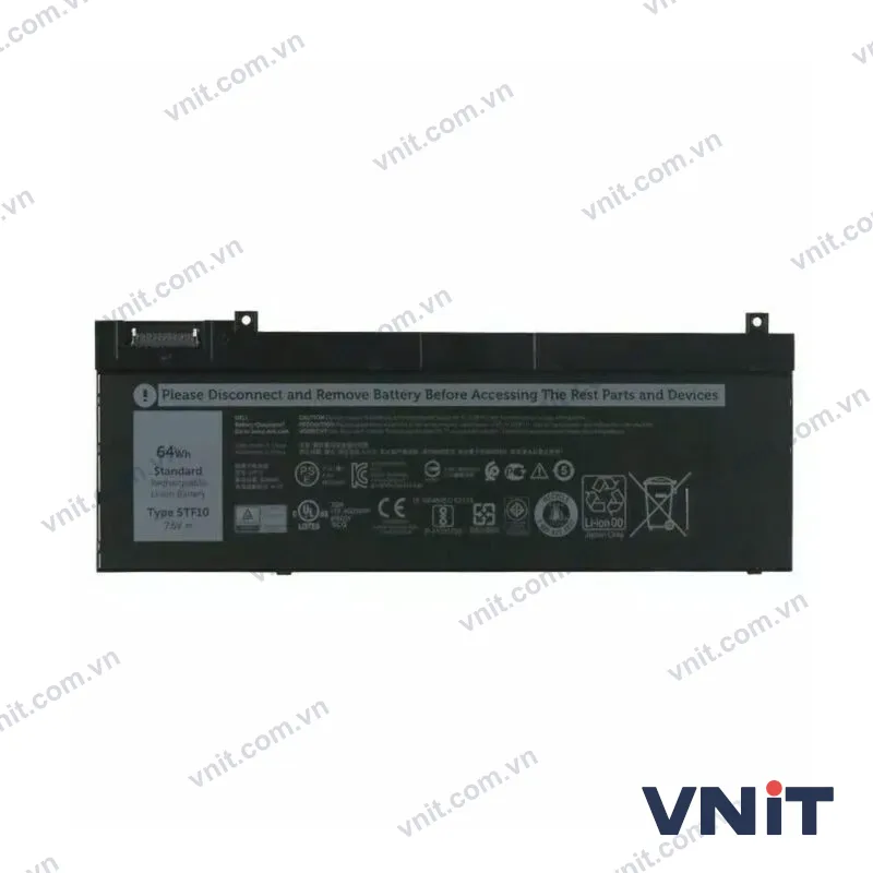 Pin Dùng cho Dell Precision 7330,7530,7540,7730 (5TF10,RY3F9,NYFJH,GHXKY) 64Wh