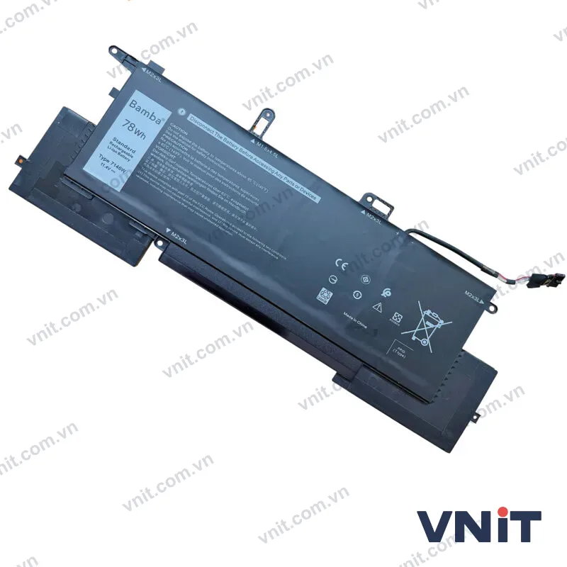 Pin Dùng cho Dell Latitude 7400 2 in 1, 9410 2 in 1 (7146W) 78Wh
