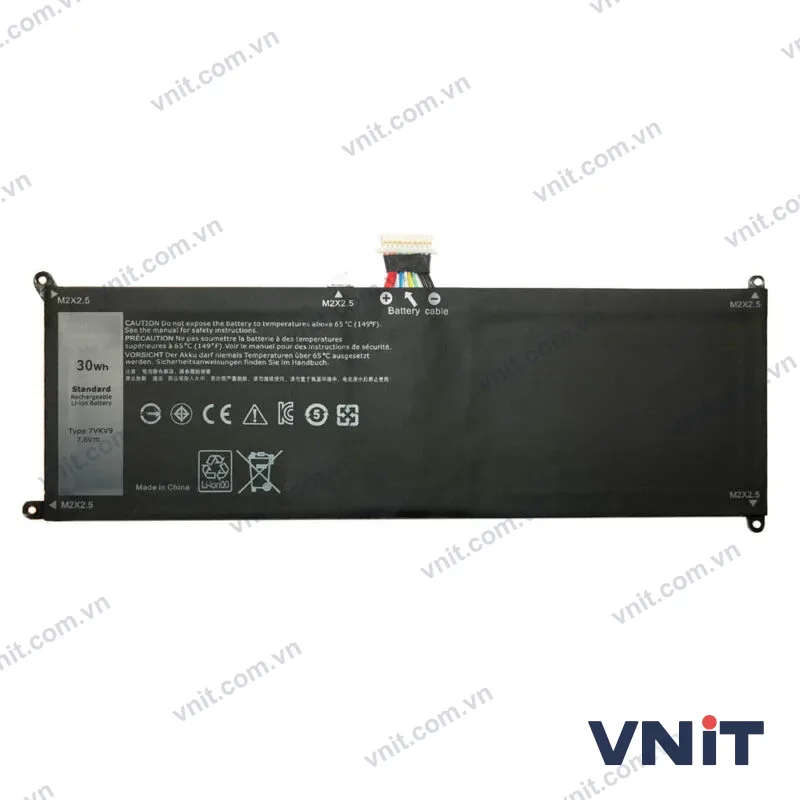 Pin Dùng cho Dell Latitude 7275,Xps 9250 (7VKV9)
