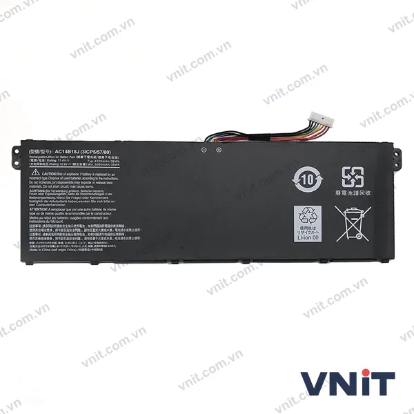 Pin dùng cho Acer E3-111,E3-112,E3-112M,ES1-531,B116,MS2394,B115-MP,N15Q3,N15W4,ES1-531 (AC14B13j,AC14B18J )