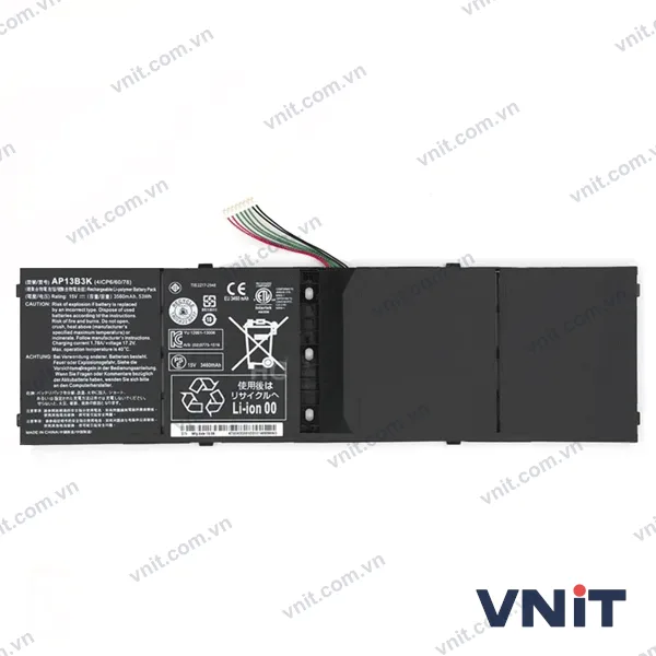 Pin dùng cho Acer V5-472,V5-473,V5-573,V5-482,V5-552,M5-583,V7-481,V7-581,R7-571,V7-482,V7-582, V5-452, V5-572, V5-573, V5-573G, V5-573P,R7-571G ,R7-572, R7-572G (AP13B3K)