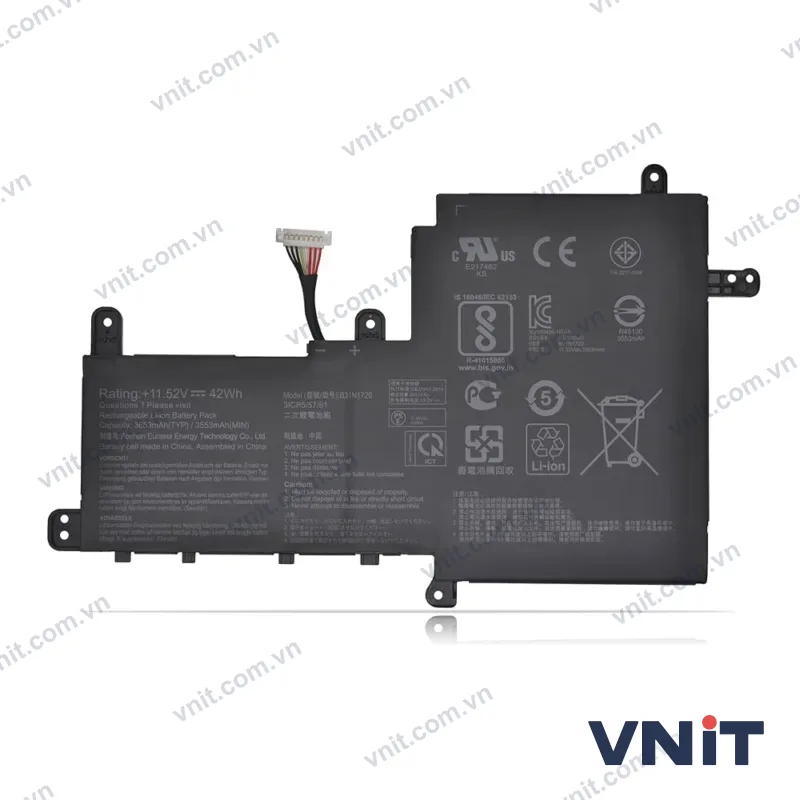 Pin Dùng cho Asus S530U,S50F,X530F,S503UA,S530FA,S530FN,X530F,AK530FN,K530FF,P1502FF (B31N1729)