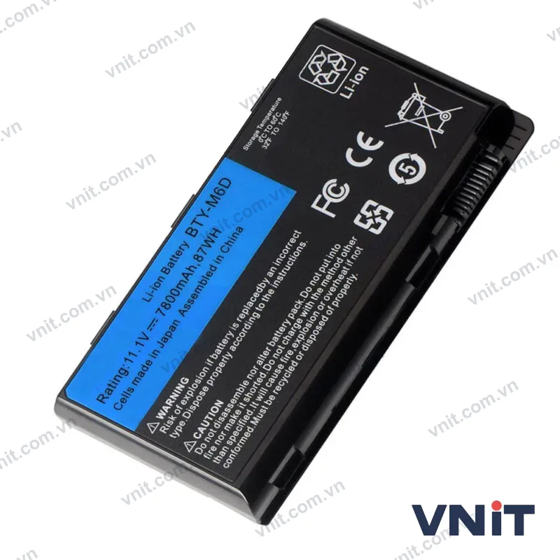 Pin dùng cho Msi GT60,GX60,GT70,GT660,GX660,GT680,GT780 (BTY-M6D)