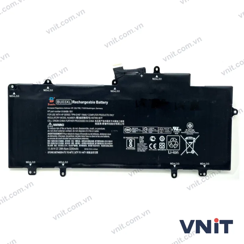 Pin Dùng cho Hp Chromebook 14AK,14 G4 (BU03XL)