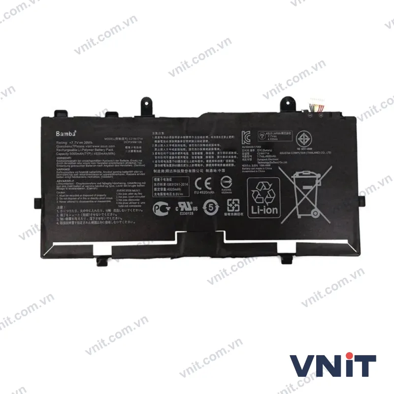 Pin Dùng cho Asus TP401, J401, J1400, J1401, TP1400, TP1401 (C21N1714)
