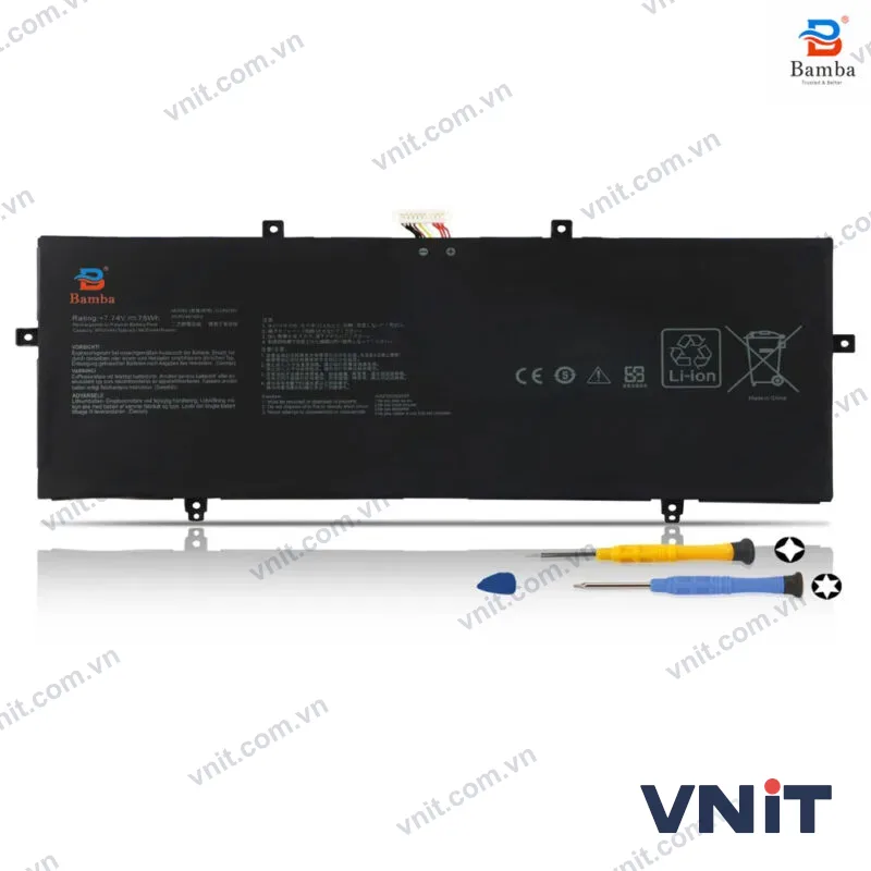 Pin Dùng cho Asus Q409,Q409Z,Q409ZA,BX3402,BX3402ZA,BX3402VA,UX3402,UX3402Z,UX3402ZA,UX3402V,UX3402VA,UM3402,UM3402Y,UM3402YA,UM3402YAR,UP3404,UP3404V,UP3404VA (C22N2107)
