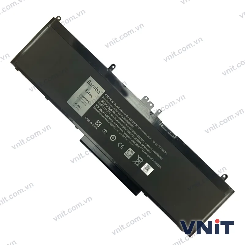 Pin Dùng cho Dell Precision 3510,Latitude 5570 (G9G1H,4F5YV) 84WH