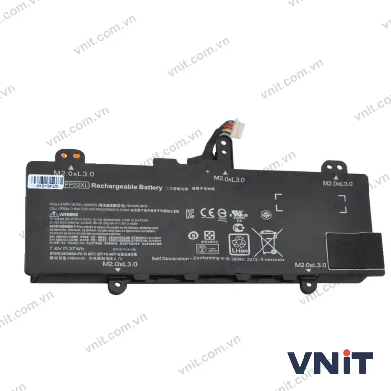 Pin Dùng cho Hp 11S (IB7H, PP02XL ) Tốt