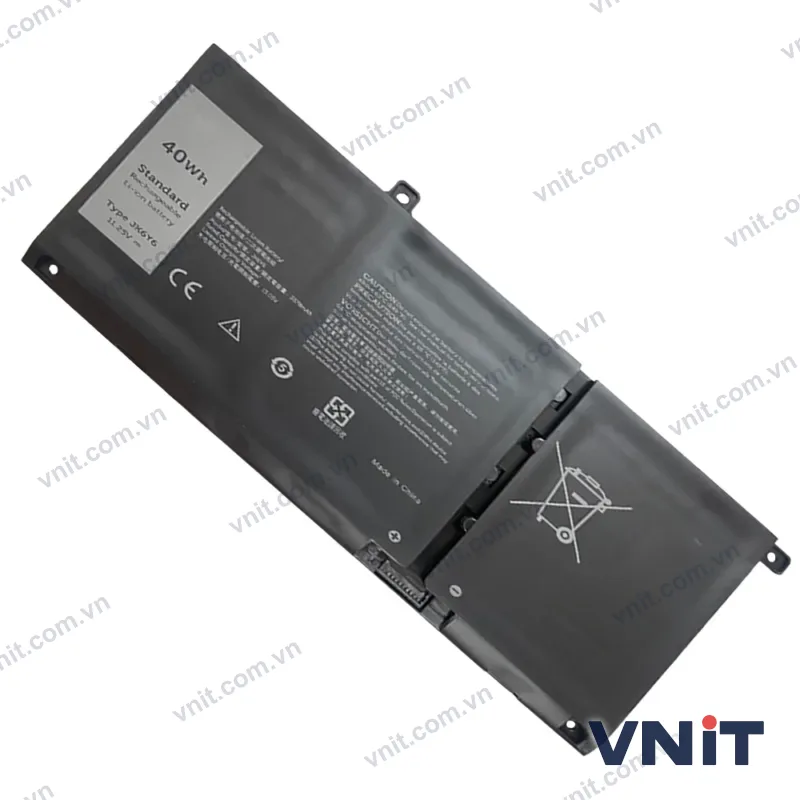 Pin Dùng cho Dell Latitude 3410, 3510, Vostro 5300, 5301, 5401, 5402, 5501, 5502 Inspiron 5300, 5301, 5401, 5402, 5408, 5409, 5501, 5502, 5508, 5509, Inspiron 5400 ,5406, 7405 Inspiron 7300, 7306, 7500, 7506 2 IN 1 (JK6Y6,CF5RH) 40WH