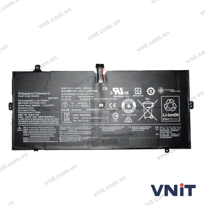 Pin Lenovo Yoga 900-13ISK,Yoga 4 Pro (L14L4P24,L14M4P24) Tốt