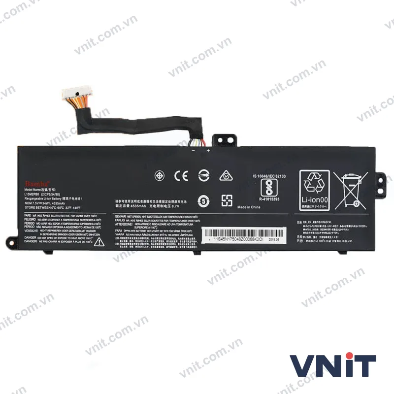 Pin Dùng cho Lenovo Chromebook 100S, Chromebook 100S-11IBY (L15M2PB0,L15L2PB0)