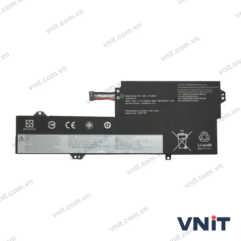 Pin Dùng cho Lenovo 320-11,520-12,720-12IKB, 320S-13IKB,Yoga 330-11IGM, Flex 6-11IGM, Xiaoxin 7000-13, V330S-13IKB (L17C3P61, L17L3P61, L17M3P61)