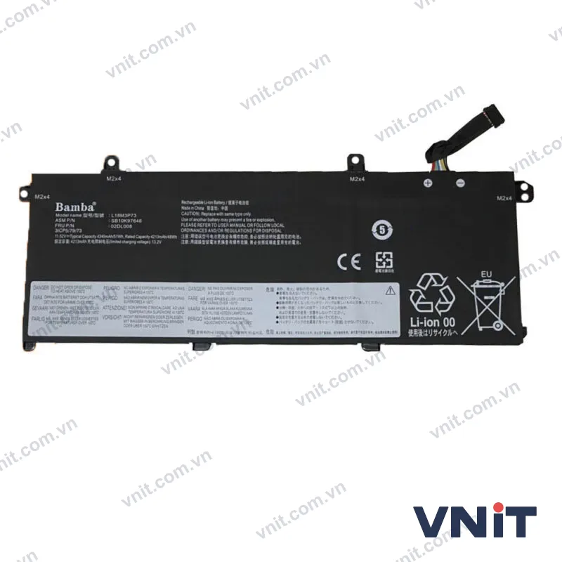 Pin Dùng cho Lenovo T490,T495,T14 Gen 1,T14 Gen 2,P14S Gen 1,P14S Gen 2 (L18M3P73,L18M3P74)