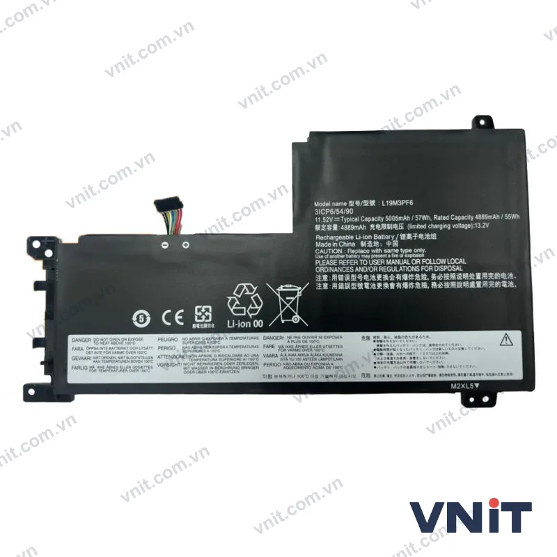 Pin Dùng cho Lenovo IdeaPad 5-15IIL05, 5-15ARE05 (L19C3PF4,L19C3PF5,L19D3PF3,L19M3PF6)