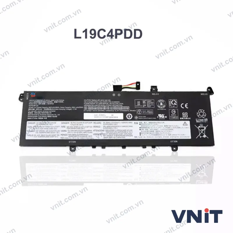 Pin Dùng cho Lenovo ThinkBook 13S G2 ARE,13S G3 ACN,13S G2,14S G2,14S-ITL (L19M4PDD,L19D4PDD,L19C4PDD)