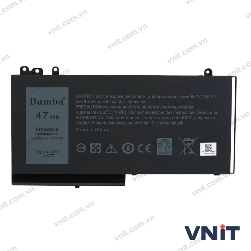 Pin Dùng cho Dell Latitude 3150,3160,E5250,E5270,E5470,E5570 (NGGX5,RYXXH)