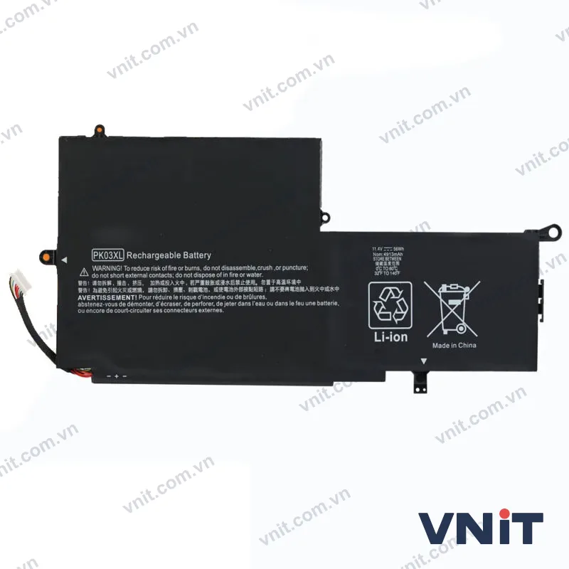 Pin Dùng cho Hp Spectre 13-4000,Spectre 13 Pro X360 G1 G2 (PK03XL)