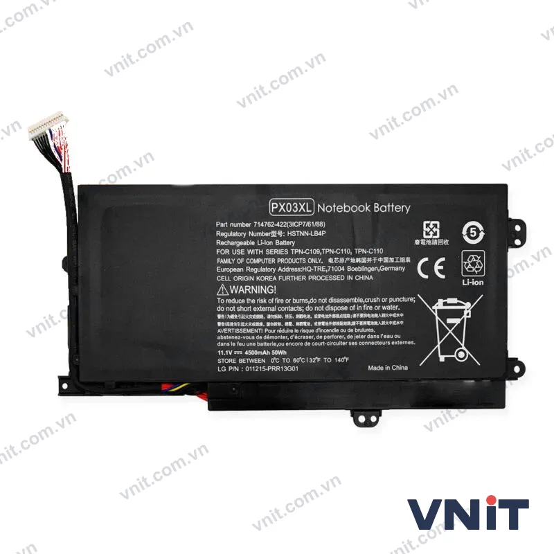 Pin Dùng cho Hp HP Envy M6K,14K (PX03XL)
