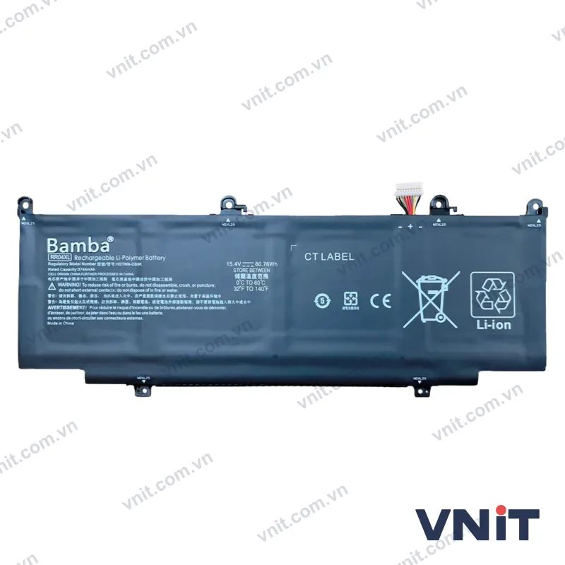Pin Dùng cho Hp 13AW (RR04XL) 60.76WH
