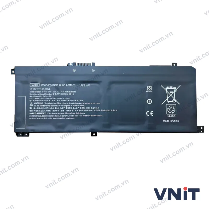 Pin Dùng cho Hp 15DR,15DS (SA04XL) 56WH