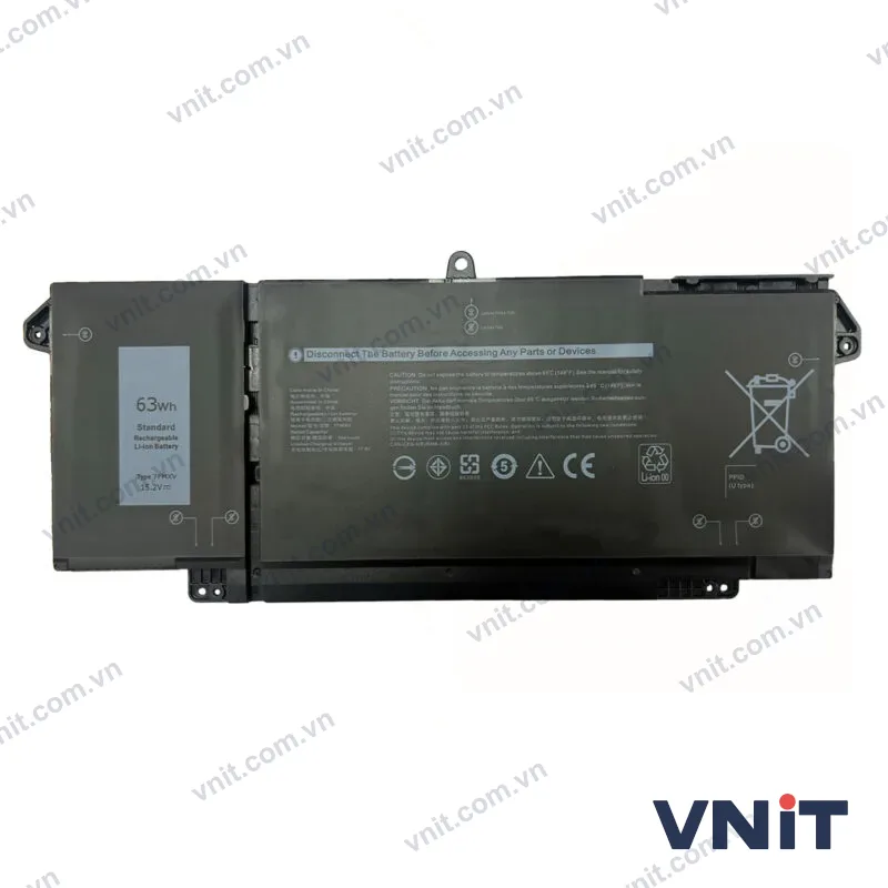 Pin Dell Latitude 5320,7320,7420,7520 (TN2GY,7FMXV) 63WH