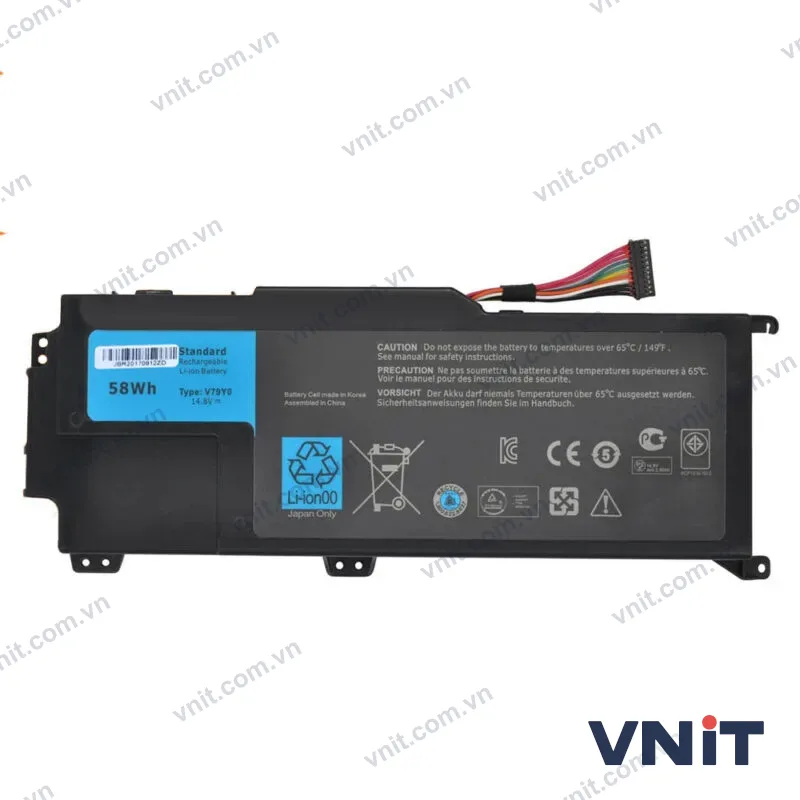 Pin Dùng cho Dell Xps L412X (V79Y0, V79YO, YMYF6, 0YMYF6)