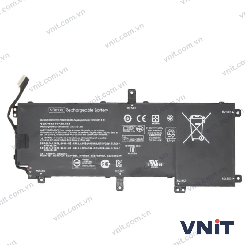 Pin Dùng cho Hp 15AS (VS03XL) Tốt