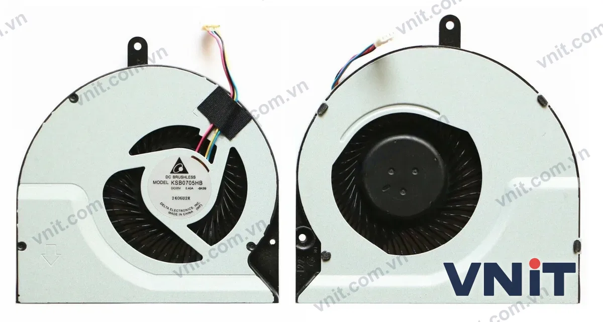 Quạt tản nhiệt laptop Asus N56 N56JR N56VV N56VZ N56VW N76VZ OEM (Quạt CPU)