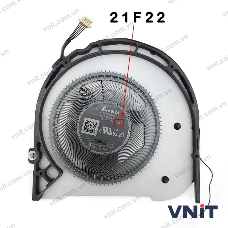 Quạt tản nhiệt laptop AT2D3001DT0, AT2D8001VV0, ND85C45-21F22 DELTA