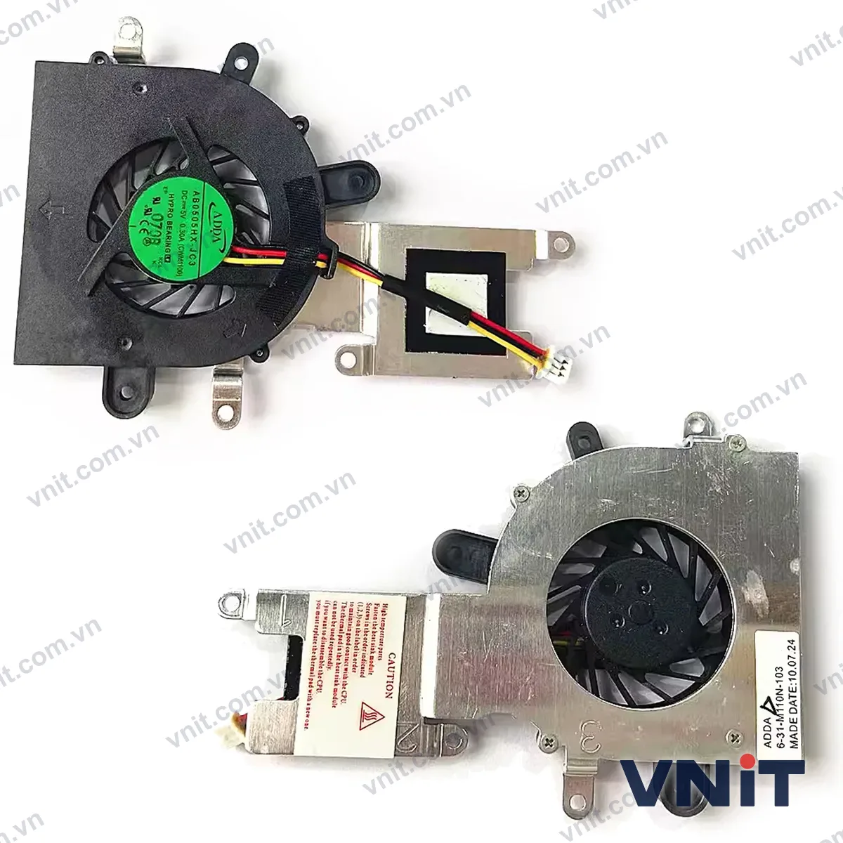 Quạt tản nhiệt laptop Clevo ADDA AB0505HX-JC3 M1110 (Quạt CPU)