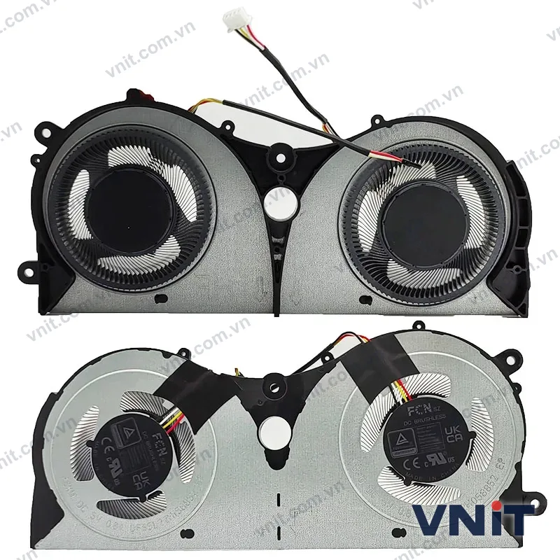 Quạt tản nhiệt laptop Clevo FSKU DFS5L22H15B852 FSJG DFS5L22H05B852