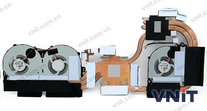 Quạt tản nhiệt laptop Clevo P960 P960RF P970 P970RF 6-31-P9602-NA1 4Pin (Quạt GPU (card rời))