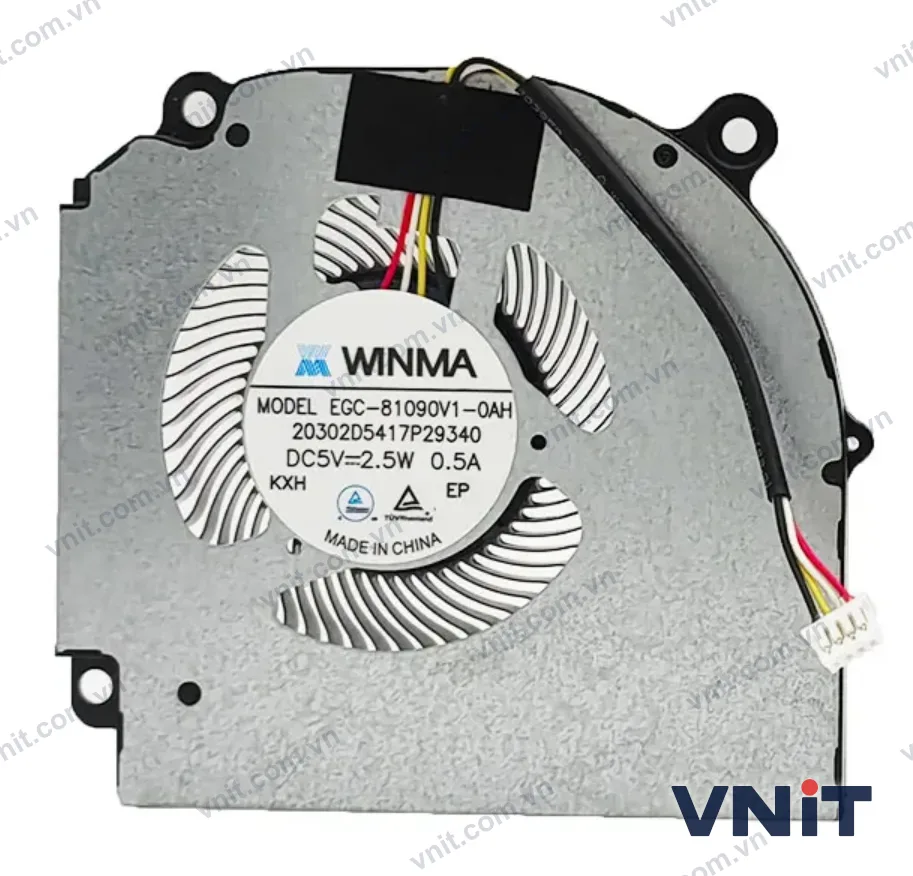 Quạt tản nhiệt laptop Clevo PD70S PD50S EGC-81090V1-0AH (Quạt CPU)