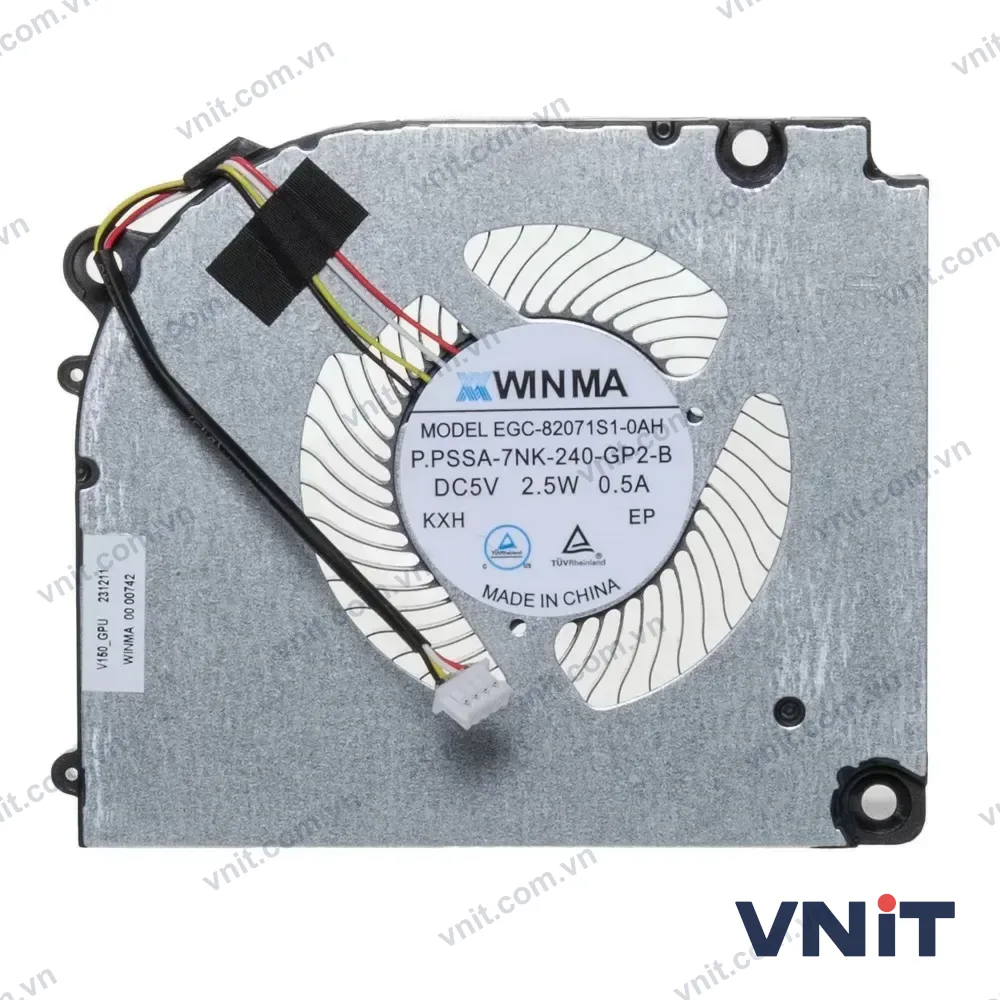 Quạt tản nhiệt laptop Clevo V150 V150PNP V150PNJ V150PNK V150PNH (Quạt GPU (card rời))