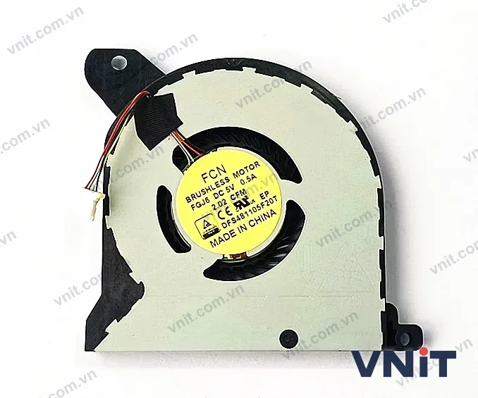 Quạt tản nhiệt laptop Dell Alienware 13 R2 R3 DFS481105F20T FGJ6