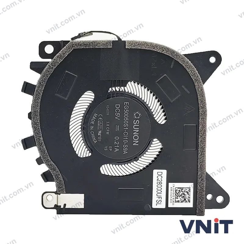 Quạt tản nhiệt laptop Dell Alienware x15 R1 R2 02H5HD P111F EG50050S1-CI10-S9A (Quạt CPU)
