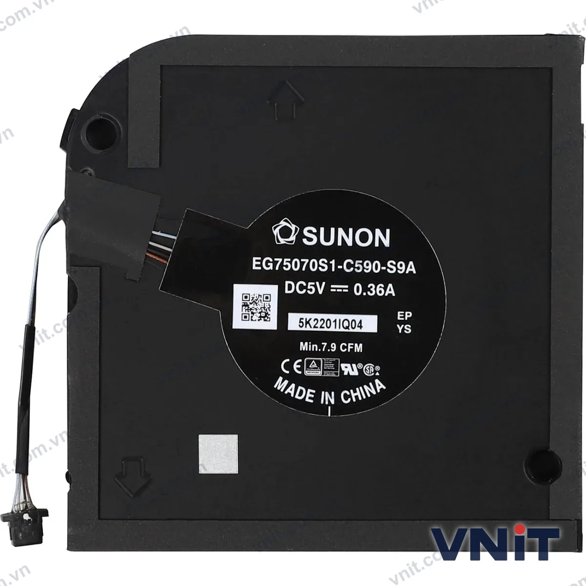 Quạt tản nhiệt laptop Dell Latitude 15 5521 Precision 3561 3571 0K86R6 0VK8HK (Quạt CPU)