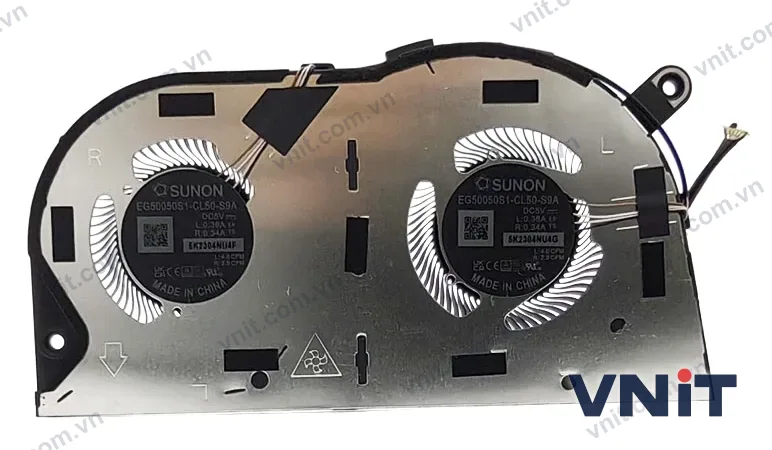 Quạt tản nhiệt laptop Dell LATITUDE 16 7640 7650 P126F 072J22 02X91X (Quạt CPU) - ảnh 2