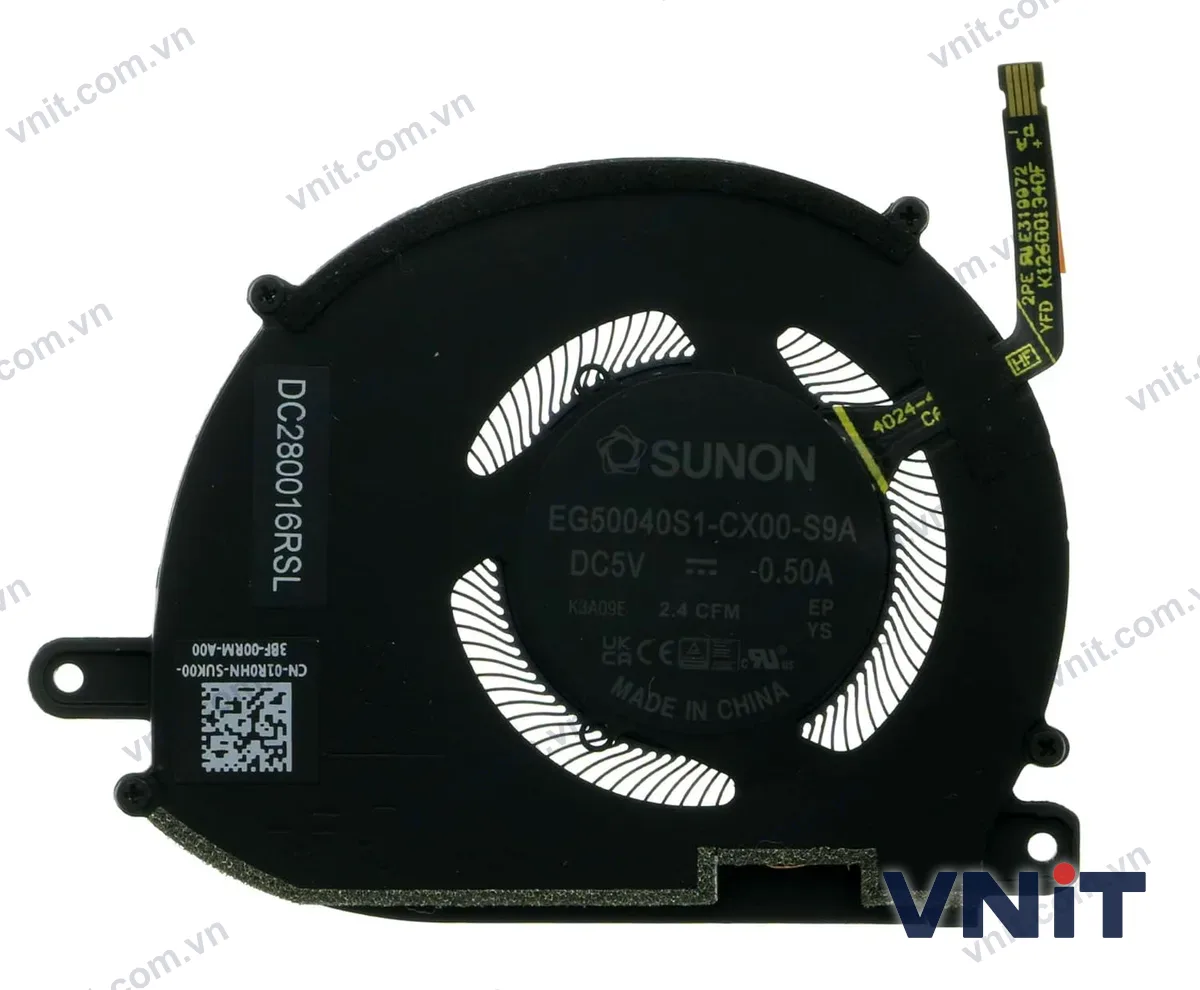 Quạt tản nhiệt laptop Dell XPS 13 9340 9343 9345 9350 01R0HN (Quạt CPU)