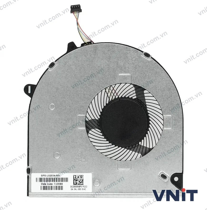 Quạt tản nhiệt laptop HP 15-DW 15-GW 15-DU 15S-DU 15S-DY / 250 255 G8 G9 (Quạt CPU) - ảnh 2