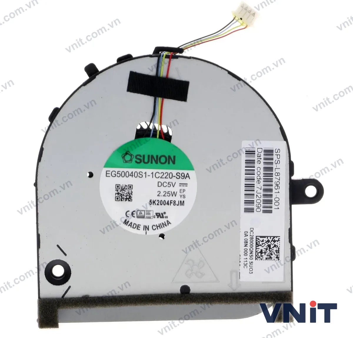 Quạt tản nhiệt laptop HP Envy 17-CG 17-CG1045CL 17M-CG 17M-CG1013DX 17M-CG0013DX L87961-001 (Quạt CPU)