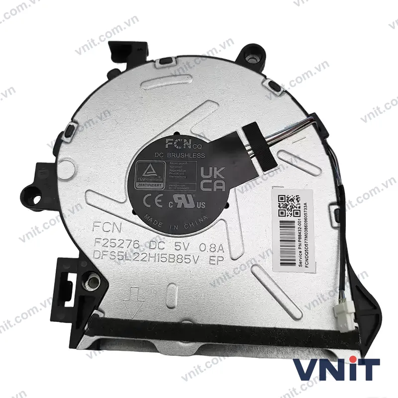 Quạt tản nhiệt laptop HP F25276 DFS5L22H15B85V P88432-001
