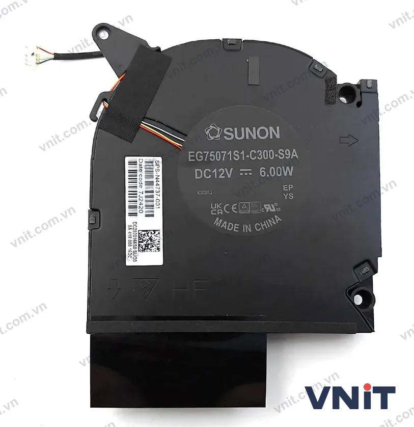 Quạt tản nhiệt laptop HP OMEN 16-U 16-WF 16-WD 16-XF 80W (Quạt CPU)