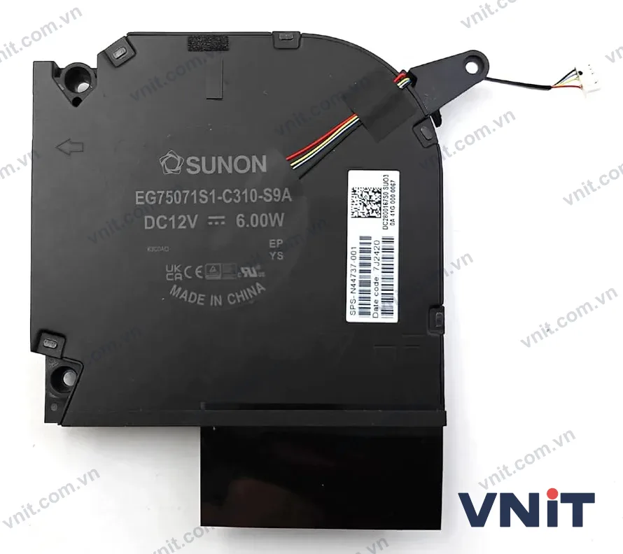 Quạt tản nhiệt laptop HP OMEN 16-U 16-WF 16-WD 16-XF 80W (Quạt GPU (card rời))